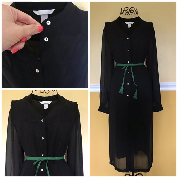 H&M Other - H&M Conscious sheer long cover up